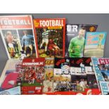 Football - a small collection of 28 matchday programmes,