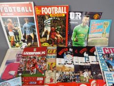 Football - a small collection of 28 matchday programmes,