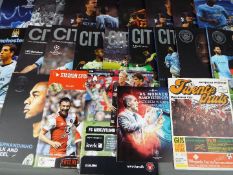 Manchester City Football Programmes.