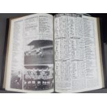 Book of Football by Marshall Cavendish - six volumes,