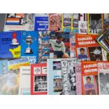 Football - a good collection in excess of 50 matchday programmes with many interesting examples to