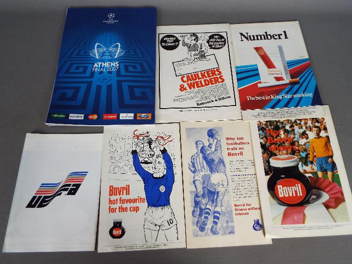 Football Programmes. European Cup / Champions League Finals. - Image 2 of 4