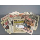 Hillsborough 1989 - a collection of approximately 27 newspapers all relating to the Hillsborough