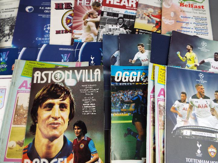 European Football Programmes.