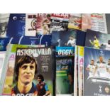 European Football Programmes.