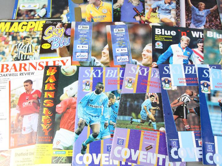 Football programmes - a collection of 46 all different League and Cup programmes from the 1990s - Image 4 of 5