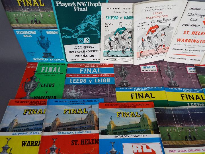 Big Match Rugby League Programmes. 1960s / 1970s mainly involving Warrington. - Image 2 of 5