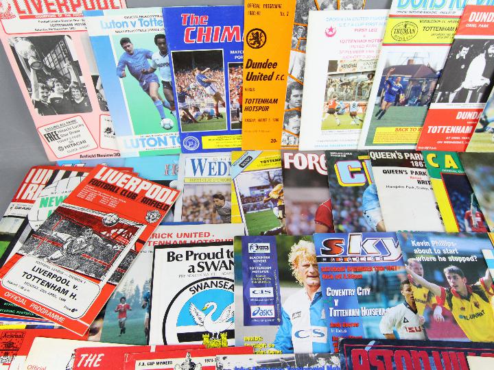 Tottenham Hotspur - a collection of 71 all different AWAY programmes dating from 1959 to 1997, - Image 2 of 5