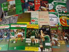 Republic of Ireland Football Programmes.