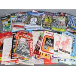 A collection of approximately 300 Football League and Cup programmes, ca 1970s and later,