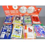 A collection of approximately 300 Football League and Cup programmes, ca 1970s and later,