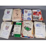 A box of matchday programmes from the 1960's relating to north west clubs, home and away games.