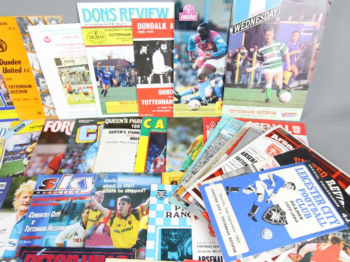 Tottenham Hotspur - a collection of 71 all different AWAY programmes dating from 1959 to 1997, - Image 3 of 5