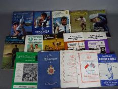 A mixed lot of sporting programmes to include British Games, White City 1960,