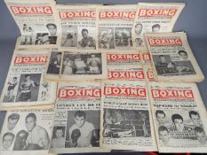 Boxing News - 49 issues of Boxing News weekly newspaper from 1958, an almost complete run,