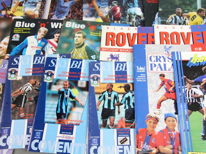 Football programmes - a collection of 46 all different League and Cup programmes from the 1990s - Image 5 of 5