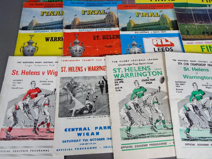 Big Match Rugby League Programmes. 1960s / 1970s mainly involving Warrington. - Image 4 of 5