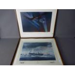 Two aviation related prints comprising 'D-Day' after Robert Taylor,