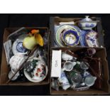 A mixed lot comprising ceramics to include Mintons, Royal Worcester, Noritake,
