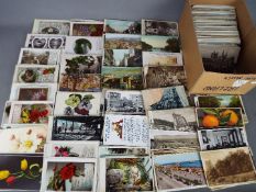 In excess of 500 mainly earlier period postcards to include UK and some foreign, subjects,