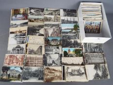 In excess of 450 foreign topographical postcards mainly early period to include real photos and