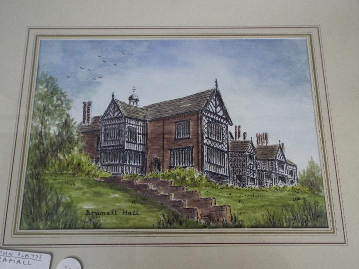 John Platts - four watercolours by John Platts depicting various UK scenes, - Image 4 of 5