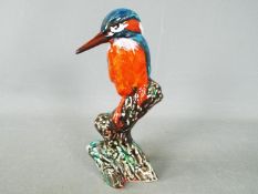 Anita Harris - an Anita Harris figure in the form of a Kingfisher,