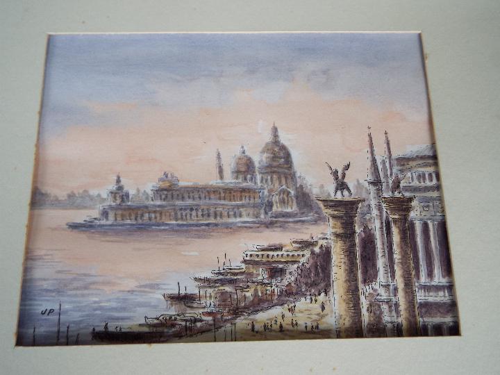 John Platts and others - three watercolours by John Platts depicting various UK scenes, - Image 3 of 6