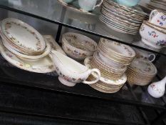 A quantity of Wedgwood 'Mirabelle' pattern dinner and tea wares,