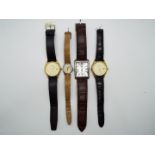 Four wristwatches to include Accurist,