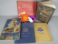 A small collection of books comprising 'Dr Livingstone The Famous Missionary Traveller' (Welsh