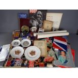 A collection of mixed ephemera to include Royal commemorative, Uganda interest, military interest,