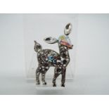 Butler & Wilson - a Butler & Wilson stone set brooch in the form of a deer,