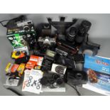 Photographic Equipment - A lot comprising a quantity of cameras and photographic equipment to