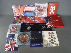 A collection of Royal Mint coin sets, Brilliant Uncirculated, Definitive, Annual sets and similar.