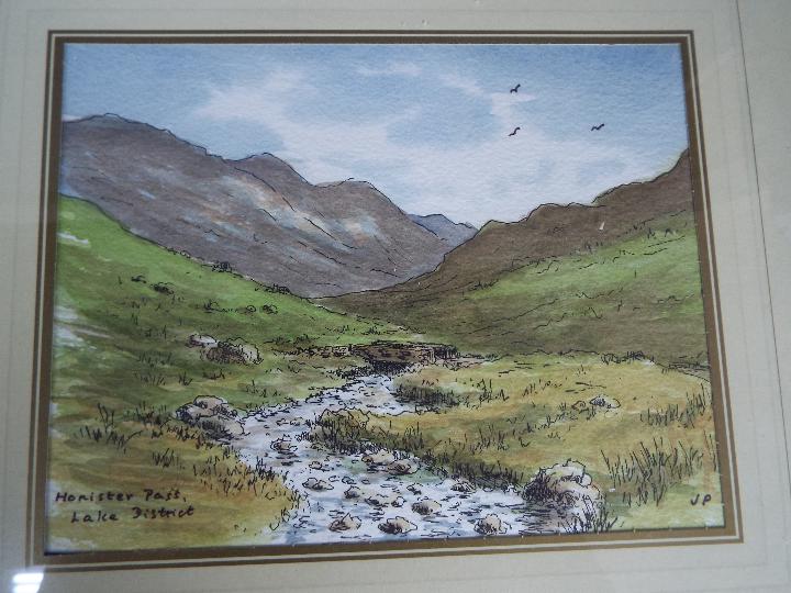 John Platts and others - three watercolours by John Platts depicting various UK scenes, - Image 5 of 6