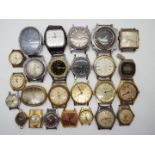 A good collection of vintage watch heads