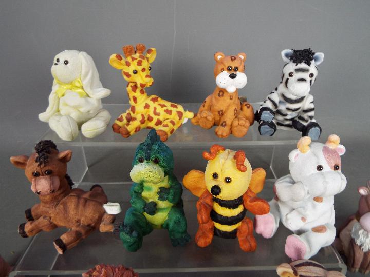 A collection of figurines in the form of animals, - Image 2 of 6