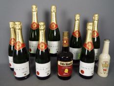 Eight bottles of Wine Society Saumur Brut sparkling wine,