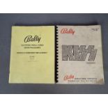 Kiss Pinball - A Kiss Pinball machine manual and repair guide for the game by Bally.