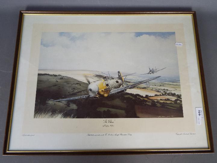 A collection of aviation related prints, all framed under glass, varying image sizes. - Image 6 of 6