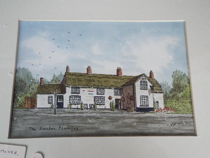 John Platts - four watercolours by John Platts depicting various UK scenes, - Image 5 of 5