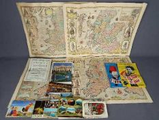 Lot to include postcards, maps, theatre