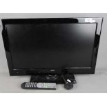 A Bush 22" television / DVD player combi