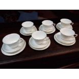 Royal Worcester - a six place setting te