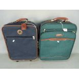 Two pieces of travel luggage including o