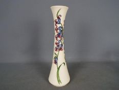 Moorcroft - a Moorcroft vase in the Bluebell Harmony pattern,