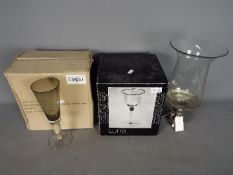 Unused Retail Stock - Luna three Wine glasses approximately 22 cm height in original box ;