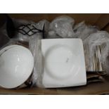 Unused Retail Stock - A quantity of bowls and dessert dishes.