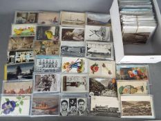 Deltiology - in excess of 500 early-mid period UK postcards to include subjects,